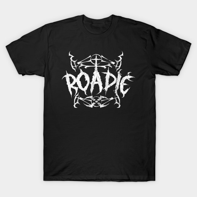 Roadie - 70s Band Aesthetic T-Shirt by DankFutura